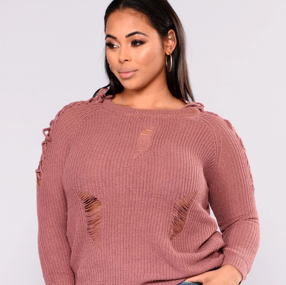 Distressed Sweater
